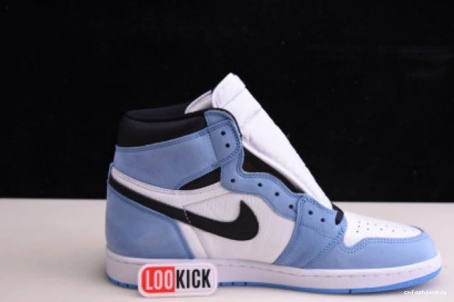 BLUE 1 WHITE HIGH BLACK UNIVERSITY 555088-134 JORDAN AIR RETRO 1210